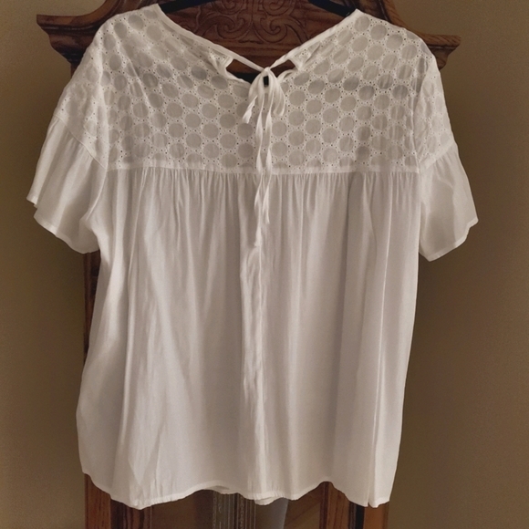 SHEIN Women's Tie Back Short-sleeved Tunic - Picture 5 of 8